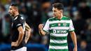 Pedro Goncalves - Gelandang berusia 23 tahun ini tampil moncer dengan mencetak dua gol saat Sporting CP menang 4-0 atas Besiktas. Kemenangan di Estadio Jose Alvalade itu mengantarkan Sporting di peringkat ketiga dengan 6 poin. (AFP/Patricia de Melo Moreira)