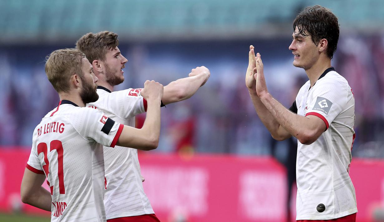Foto Hertha Berlin Curi Poin Di Kandang Rb Leipzig Dunia Bola Com