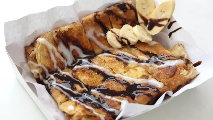 banana pancake ala thailand