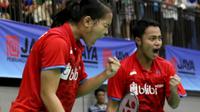 Perasaan Rehan/Fadia senang sekaligus tak percaya bisa menyumbang emas untuk Indonesia di Kejuaraan Asia Junior 2017. (dok. PBSI)