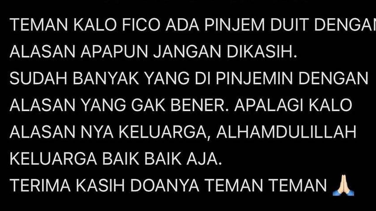 Cerita Kiki Eks CJR yang Dibohongi Komika Fico Usai Pinjam Uang dengan Alasan Keluarga, Ngaku Kecewa