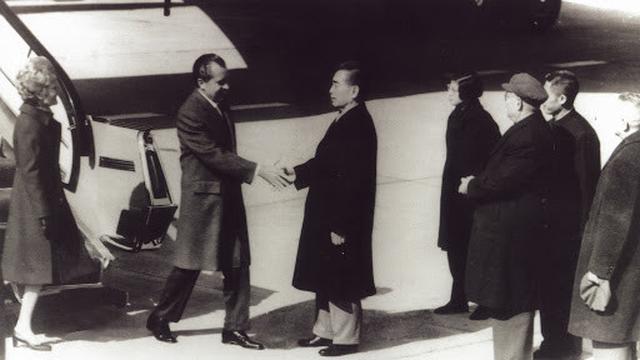 Salah satu momen pertemuan Amerika dan China