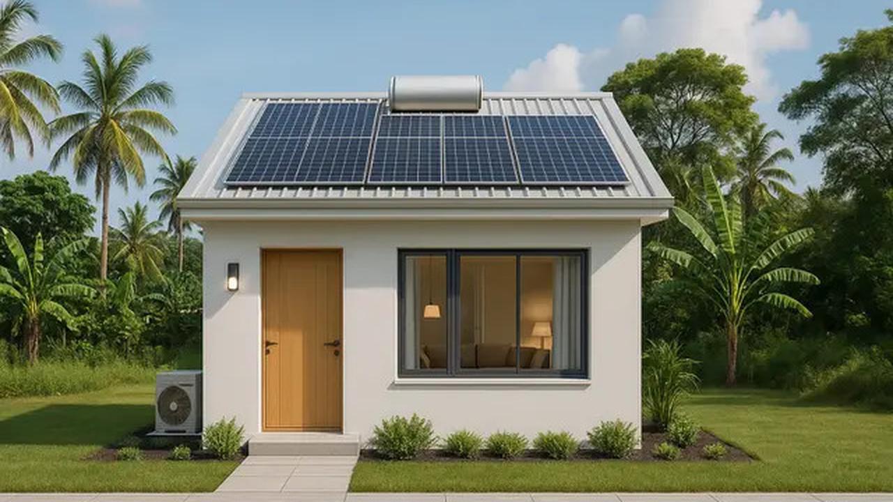 10 Gambar Rumah Sederhana 8x8 2025 Konsep Minimalis Modern, Punya Bentuk Cantik dan Nyaman Ditempati