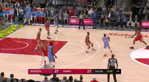 James Harden menyumbang 31 poin untuk memimpin Houston melewati Atlanta pada Selasa malam.
