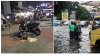 6 Potret Perjuangan Driver Ojol Ini Bikin Kamu Berhenti Mengeluh