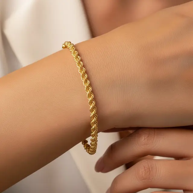 Gelang Emas 5 Gram Elegan tapi Tetap Terjangkau