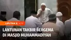 Berbeda dengan Pemerintah, Pimpinan Pusat Muhammadiyah telah menetapkan Idulfitri 1 Syawal 1444 Hijriah jatuh pada hari ini, Jumat 21 April 2023. Putusan ini disambut oleh sejumlah warga dan pengurus masjid Muhammadiyah dengan menggelar takbiran pada...