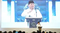 Menteri Pertahanan Prabowo Subianto menghadiri pelaksanaan Muktamar ke-16 Persatuan Islam (Persis) dan Muktamar ke-13 Persatuan Islam Istri (Persistri) di Bandung, Sabtu (24/9/2022). (Foto: Dokumentasi Menhan).