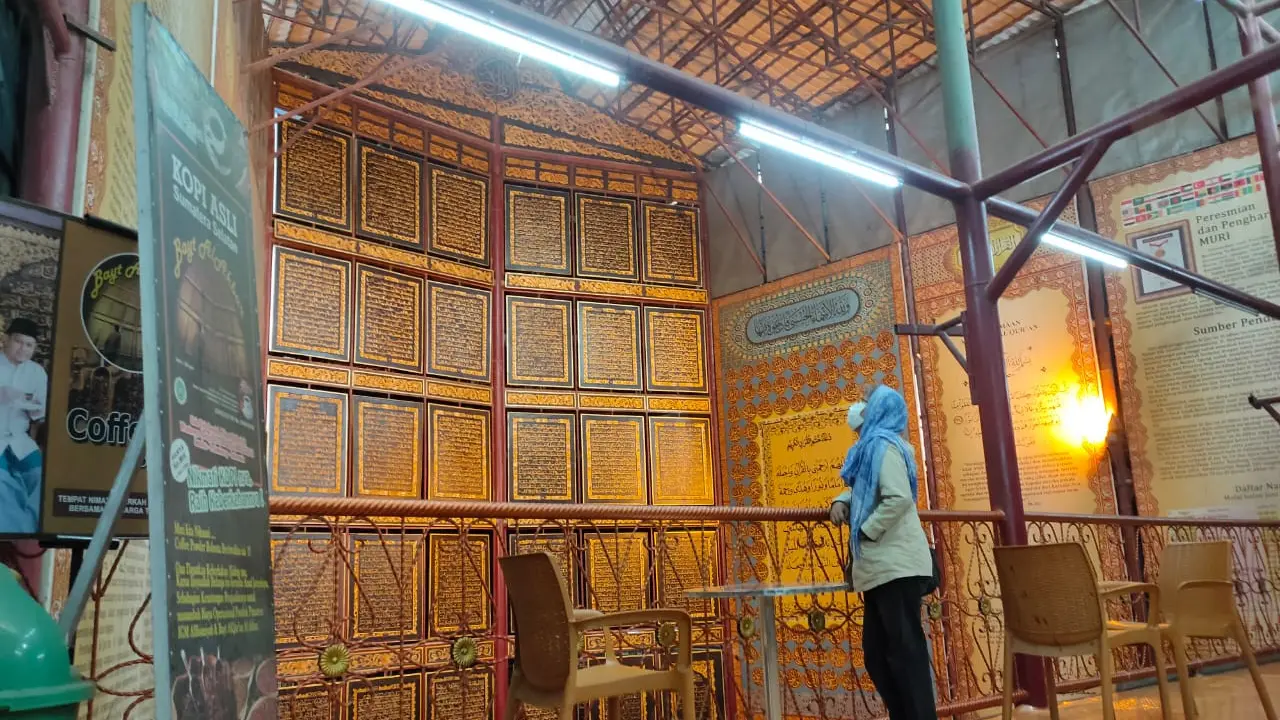 Alquran Raksasa di Palembang, Wisata Religi yang Wajib Dikunjungi Saat Ramadan