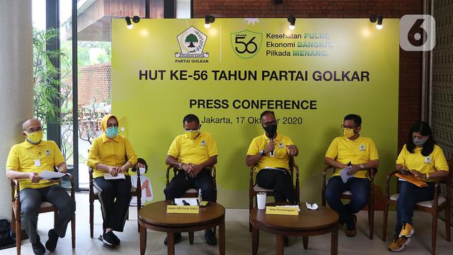 FOTO: Partai Golkar Bersiap Menyambut HUT ke-56