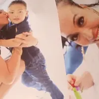 Angelina Sondakh dan Keanu Massaid (Instagram/keanu_massaid)