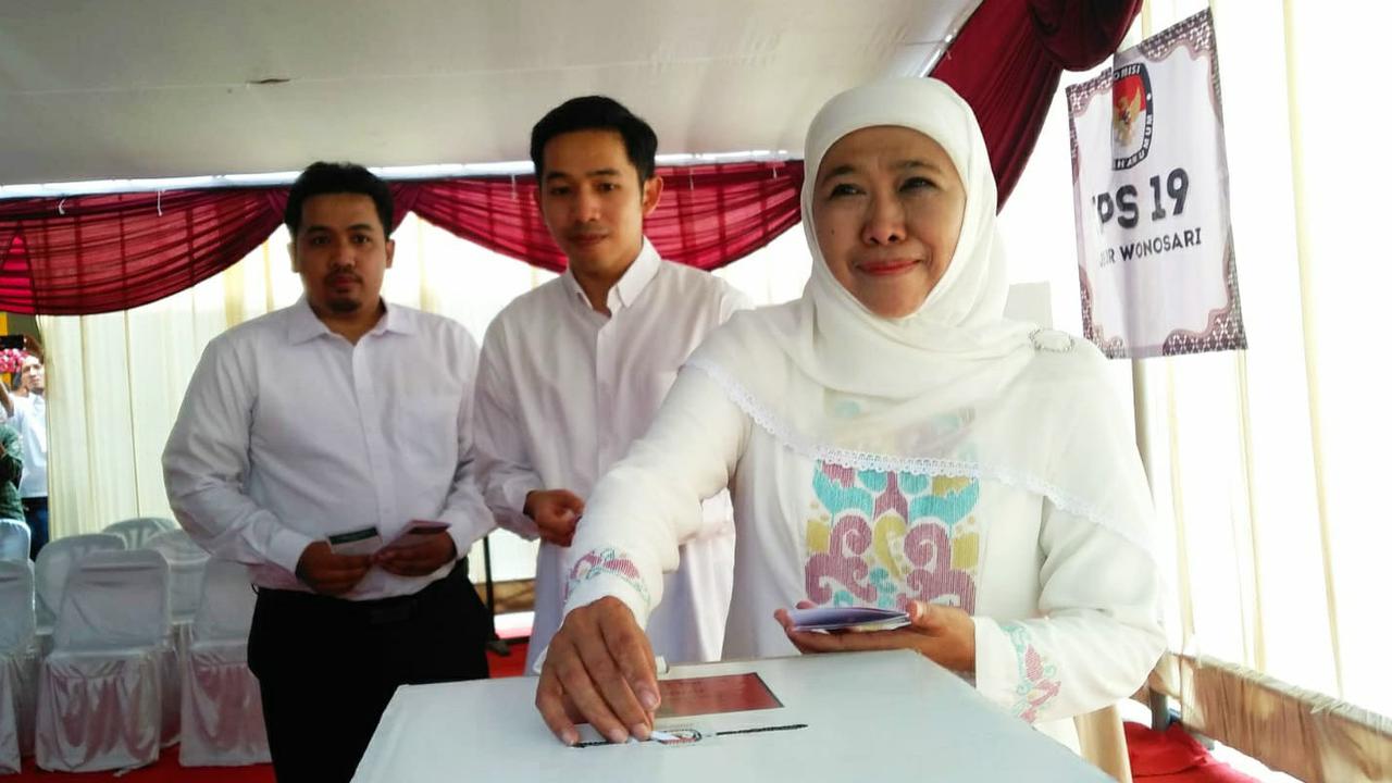 Khofifah Buka Suara Soal Video Viral Janji Bagikan Santunan Jika Menang Pilgub Jatim