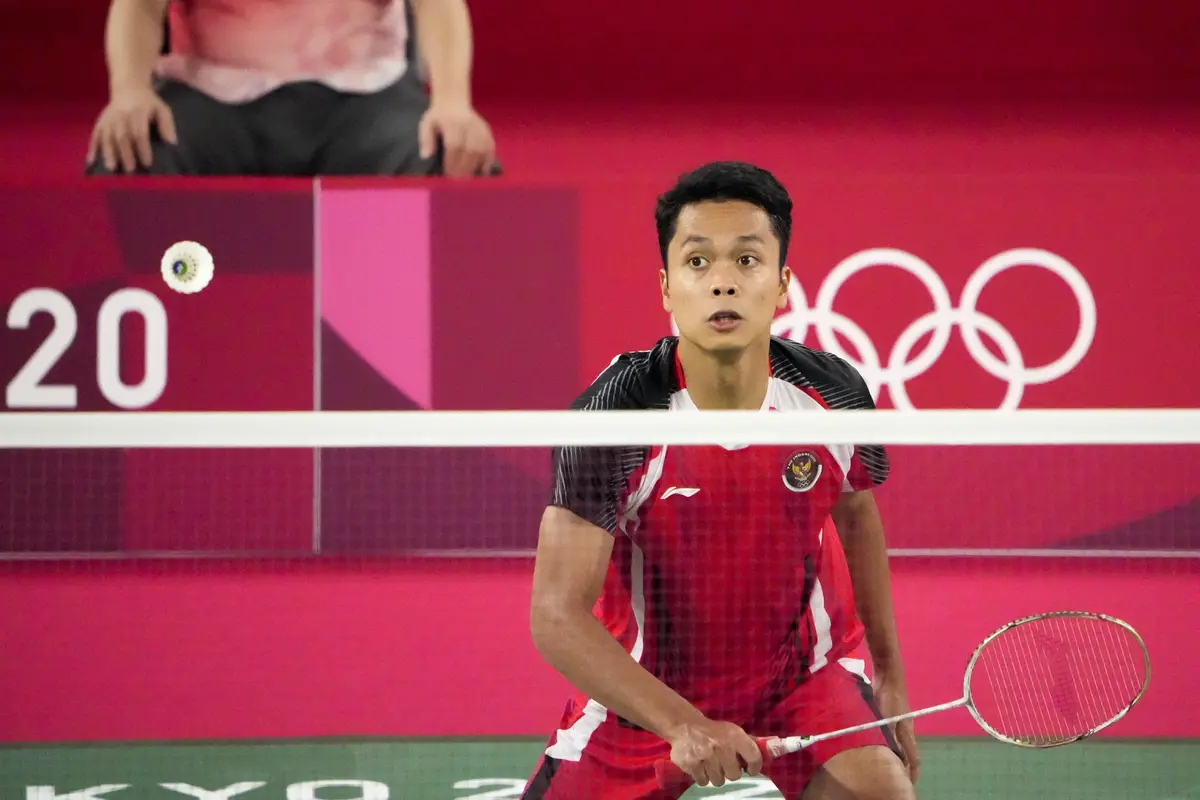 Anthony Sinisuka Ginting - Badminton - Olimpiade Tokyo 2020