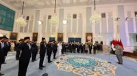 Presiden Prabowo Lantik Kepala BP BUMN, Wamendagri dan Wamenakes