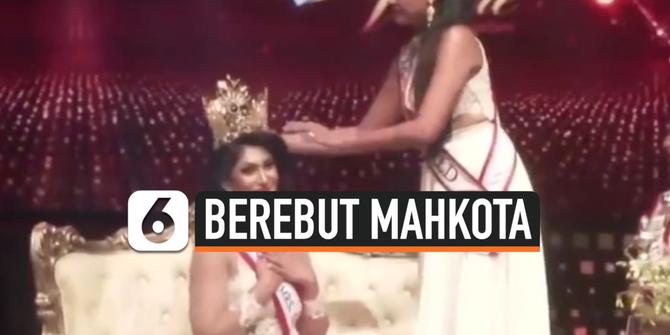 VIDEO: Pemenang Mrs Sri Lanka 2020 Derita Luka Kepala akibat Berebut Mahkota