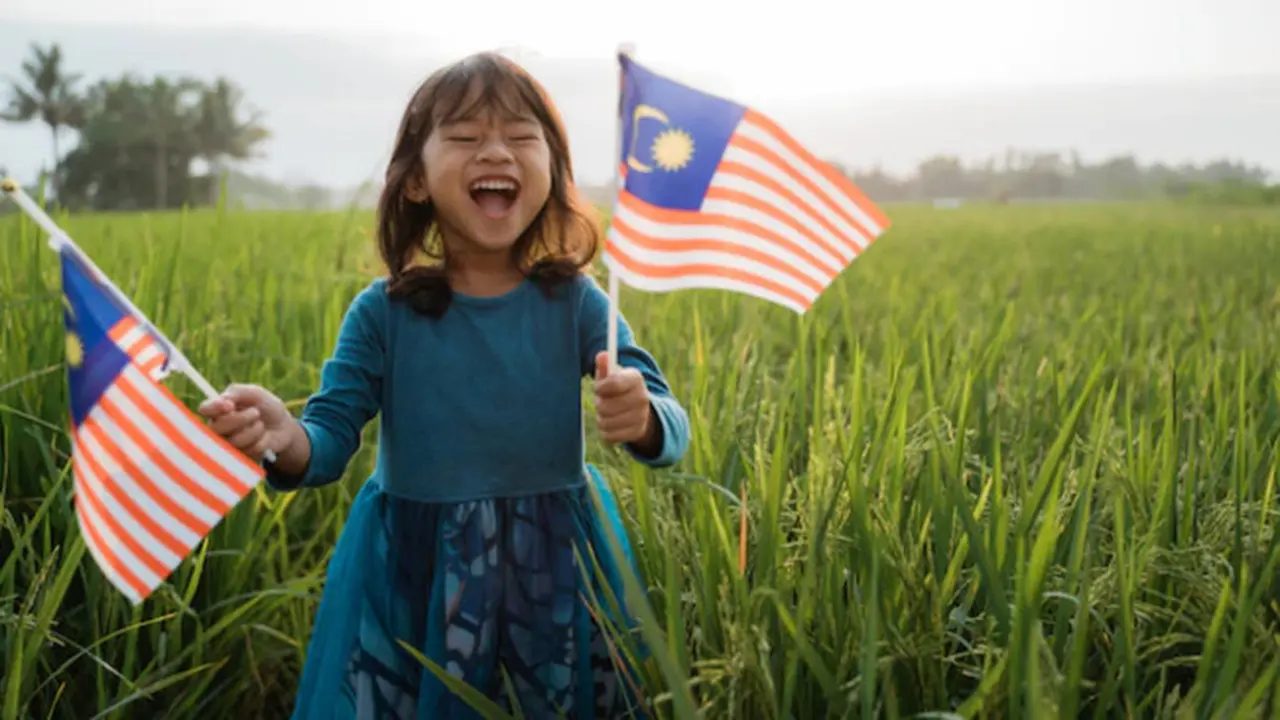 Ilustrasi bendera Malaysia. (Freepik)