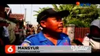 Teror serangan lebah vespa atau tawon ndas masih menghantui warga, Petugas Satpol PP dan Pemadam Kebakaran Kota Mojokerto, Rabu pagi, mengevakuasi sarang tawon vespa dari atas pohon asam yang tumbuh di pekarangan warga.