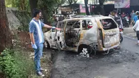 5 Tersangka Perusakan dan Pembakaran Mobil Polisi di Depok Diringkus, Ini Perannya
