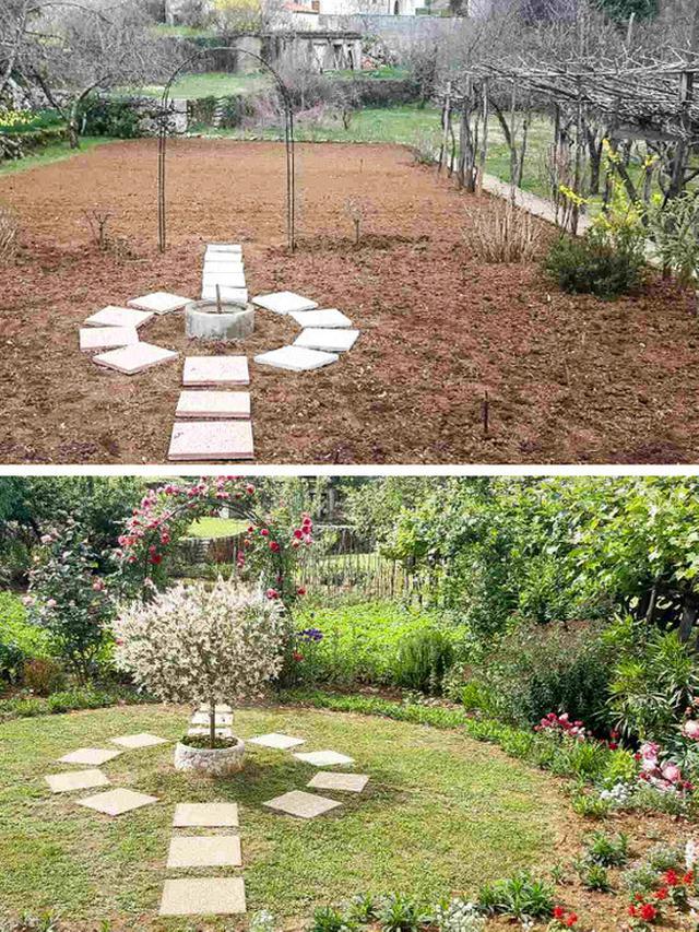 6 Potret Sebelum Vs Sesudah Renovasi Halaman Rumah, Hasilnya Bikin Takjub