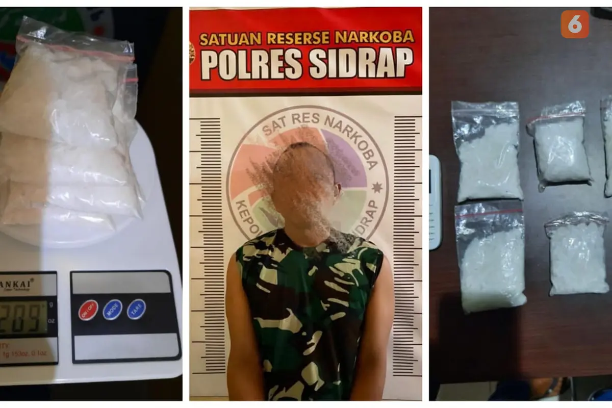 Nelayan pengedar sabu di Sidrap (Liputan6.com/Fauzan)