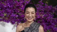 Michelle Yeoh di Piala Oscar 2024. (Jordan Strauss/Invision/AP)