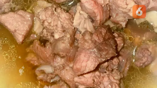 Hidangan Gantala Jarang, masakan daging kuda khas Jeneponto (Liputan6.com/Fauzan)