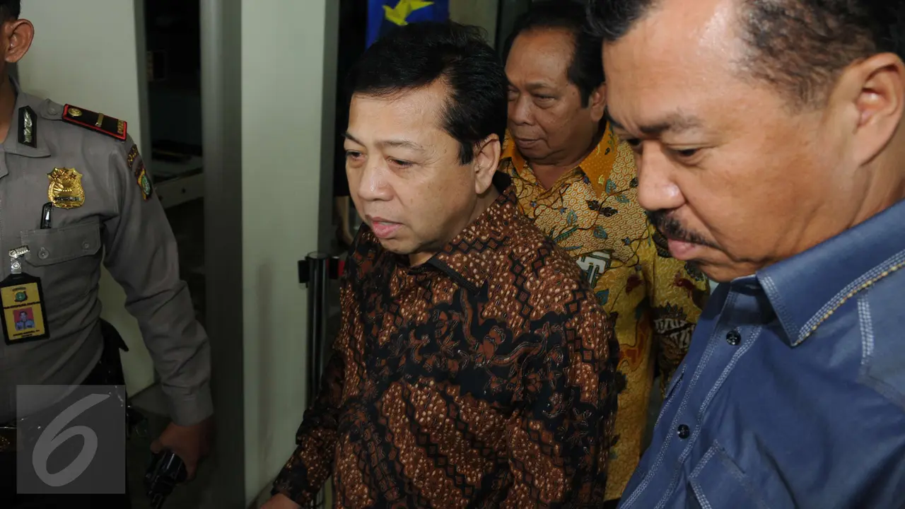 Nama Setya Novanto disebut dalam persidangan kasus e-KTP.