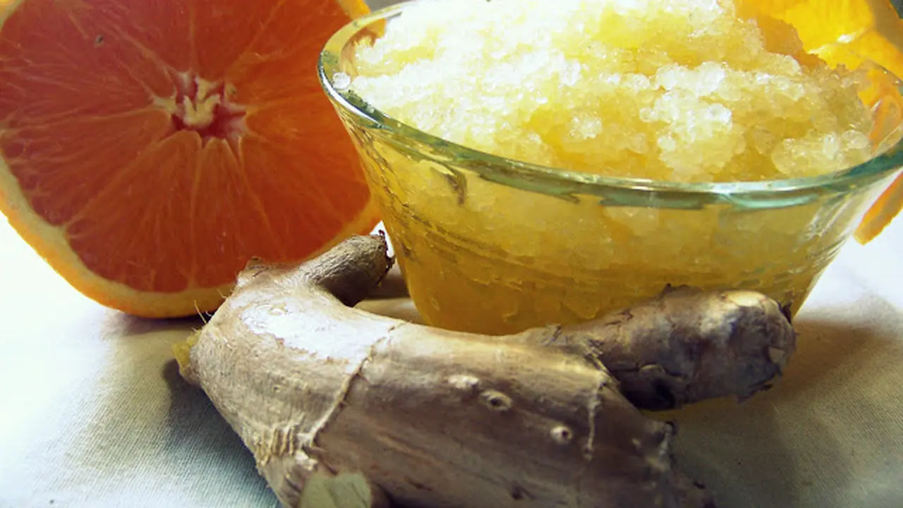 Beauty DIY: Scrub Kaki Orange Ginger