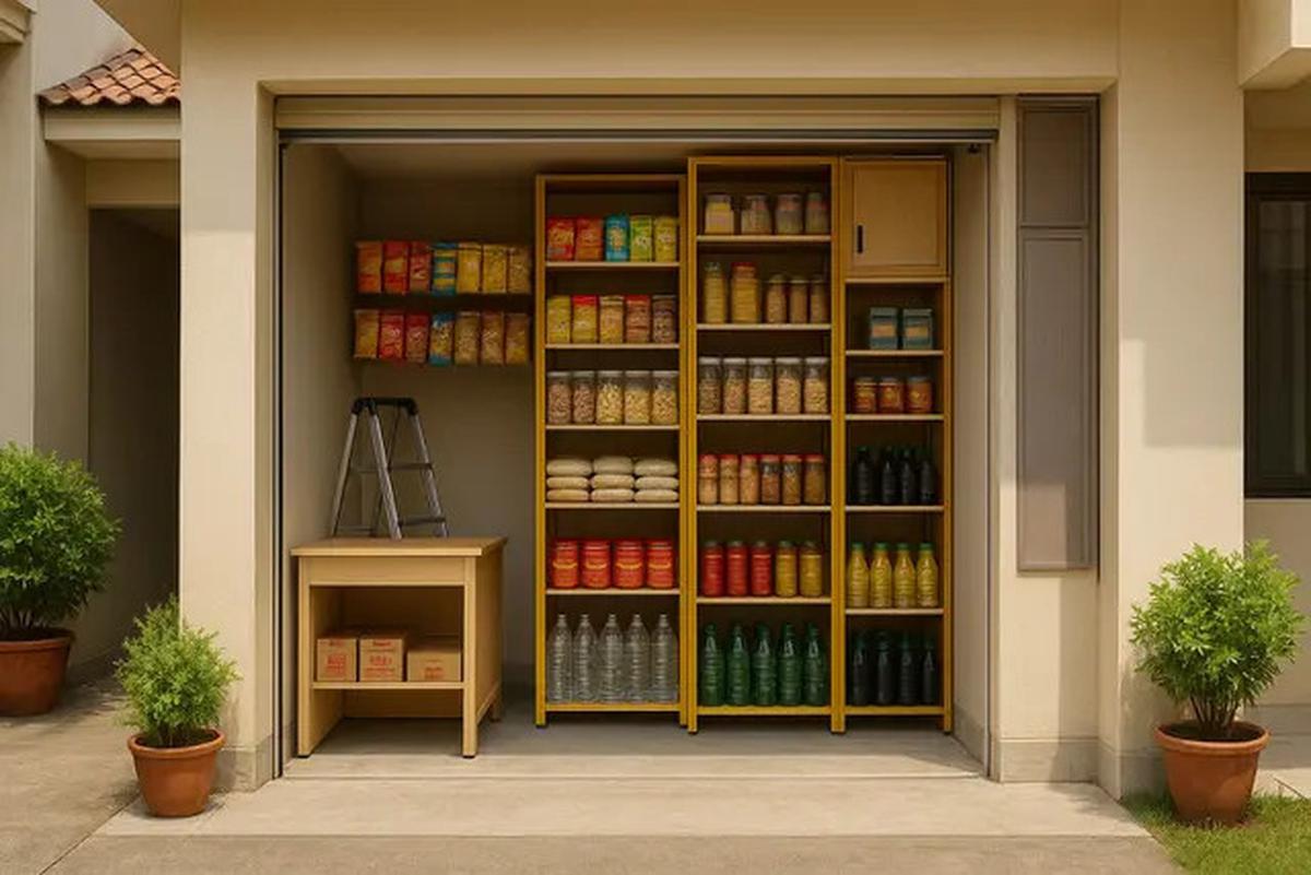 8 Desain Warung Sembako di Garasi Rumah, Ini Model yang Simpel tapi Jadi Magnet Rezeki