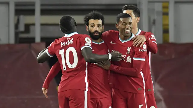 Liverpool Taklukkan Wolverhampton Wanderers 4-0