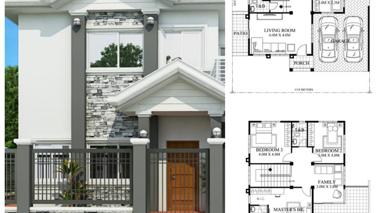 Desain Rumah 2 Tingkat