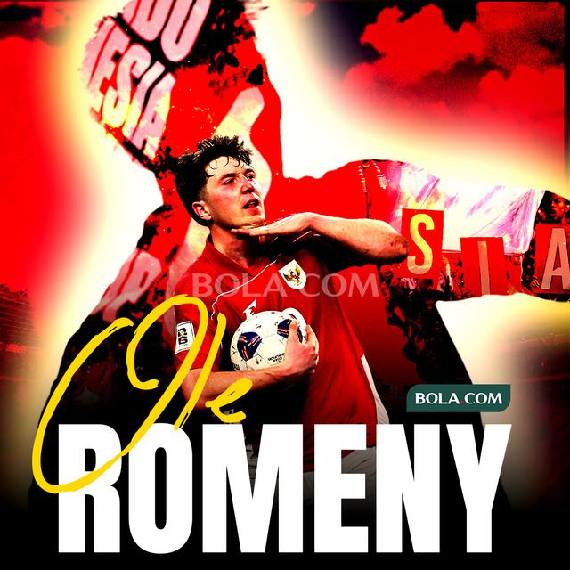 Timnas Indonesia - Ilustrasi Ole Romeny