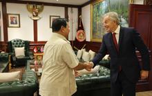 Tony Blair Kunjungi Prabowo ke Kemhan, Ucapkan Selamat Atas Pilpres