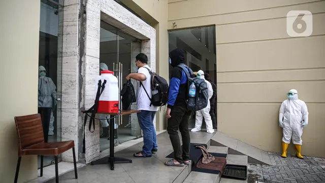 Pasien Covid-19 Tanpa Gejala Mulai Isolasi Mandiri di Hotel