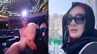 Kerja Sambil Ibadah, Ini 6 Potret Luna Maya di Masjidil Haram yang Tuai Pujian