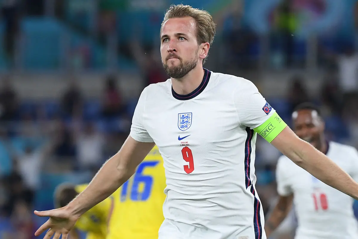 Foto Piala Eropa: Termasuk Harry Kane, 5 Pemain yang Tampil Gemilang di Babak Perempatfinal Euro 2020