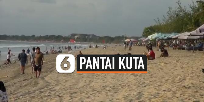 VIDEO: Pantai Kuta Tetap Buka Saat Malam Pergantian Tahun