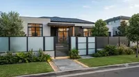 9 Model Pagar Minimalis yang Menjaga Privasi Tanpa Terlihat Kaku, Bikin Fasad Rumah Naik Kelas