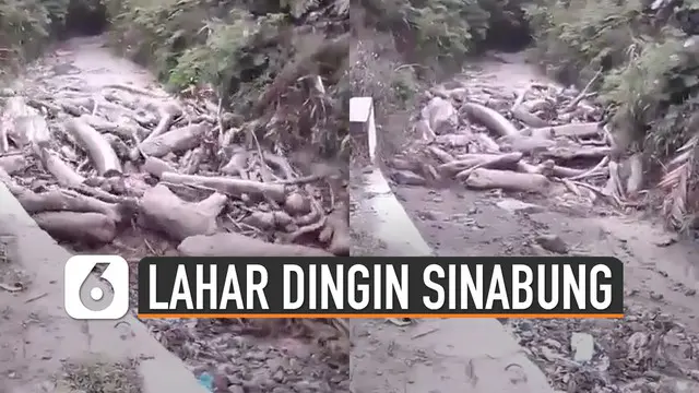 VIDEO: Viral Lahar Dingin Kembali Terjadi di Sekitar Gunung Sinabung