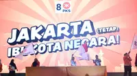 PKS Luncurkan Kampanye Gagasan Jakarta Tetap Ibu Kota Negara.