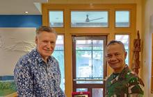 TNI Bertemu Dubes Selandia Baru, Bahas Pembebasan Pilot Susi Air