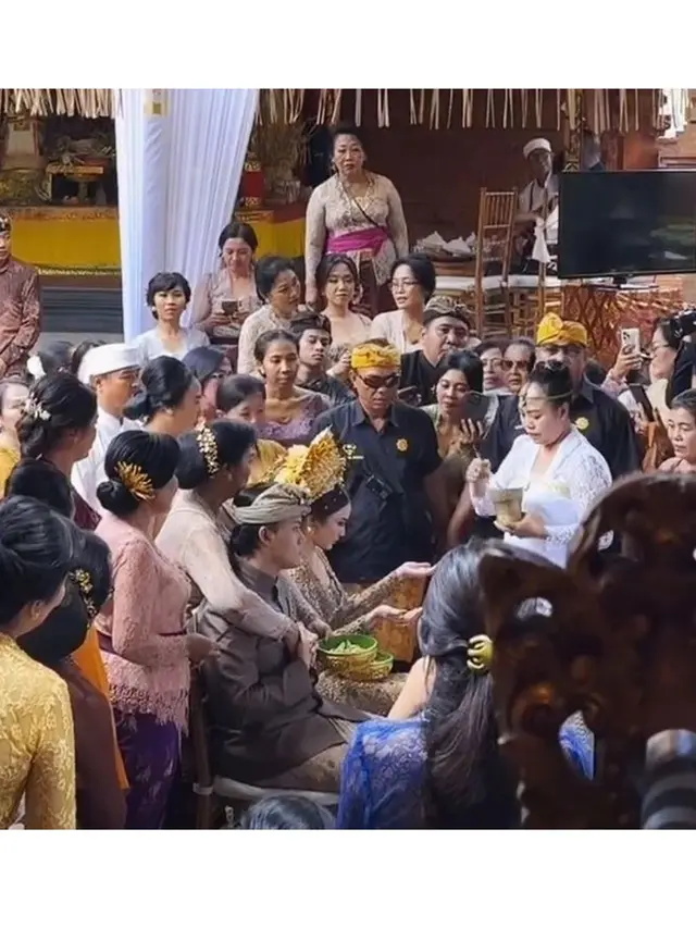 8 Potret Mahalini dan Rizky Febian Jalani Upacara Mepamit di Bali, Berlangsung Khidmat