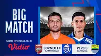 Jadwal dan Live Streaming Borneo vs Persib BRI Liga 1 di Vidio