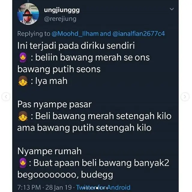 momen kocak warganet ke warung (foto: @rerejiung)