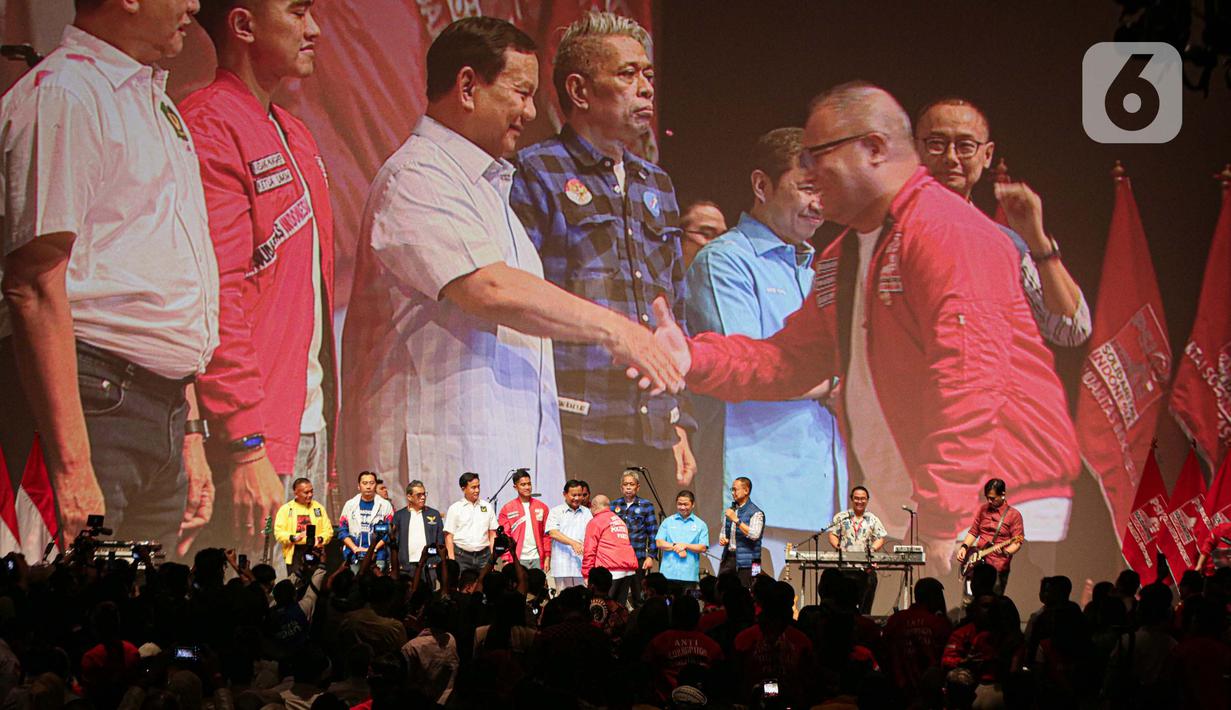 Ia meraih dukungan dari partai parlemen Gerindra, Golkar, PAN, dan Demokrat, dengan total perolehan kursi 261. (Liputan6.com/Faizal Fanani)