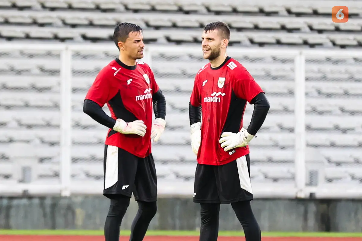 Emil Audero dan Maarten Paes Timnas Indonesia