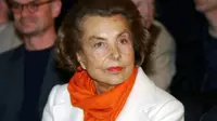 Liliane Bettencourt, ahli waris L'Oreal dan wanita terkaya di dunia. (AFP)