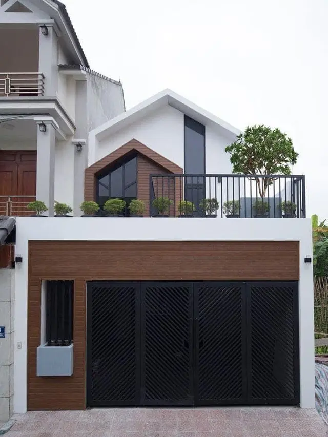 Rumah Minimalis 2 Lantai Type 36 Pojok Lengkap dengan Rooftop