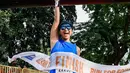 Sampai saat ini lomba maraton memang menjadi salah satu lomba seru yang menarik banyak minat para selebriti. Selain Rini Yulianti, Dian Sastro dan suami kerap mengikuti ajang maraton hingga sampai luar negeri. (Liputan6.com/IG/@riniyulianti)