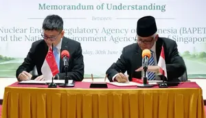 RI-Singapura Perkuat Kerja Sama Regulasi dan Keselamatan Nuklir